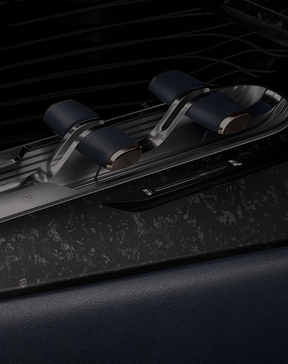 Genesis Essentia Concept interior close up