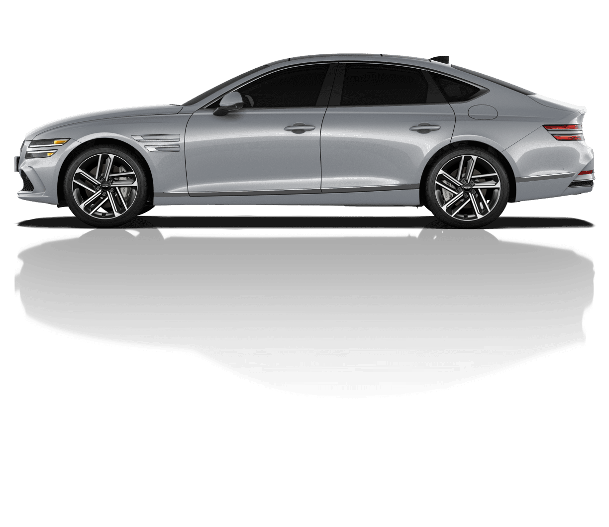 Side angle of Savile Silver G80 Advanced