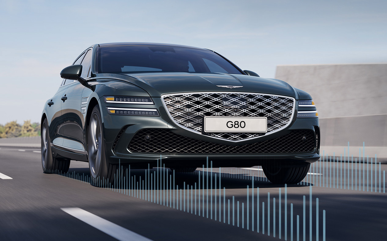  The active noise control inside G80.