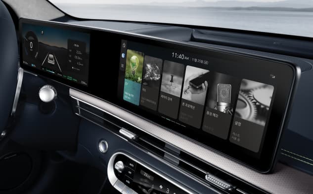 L'écran du système d'Infotainment
