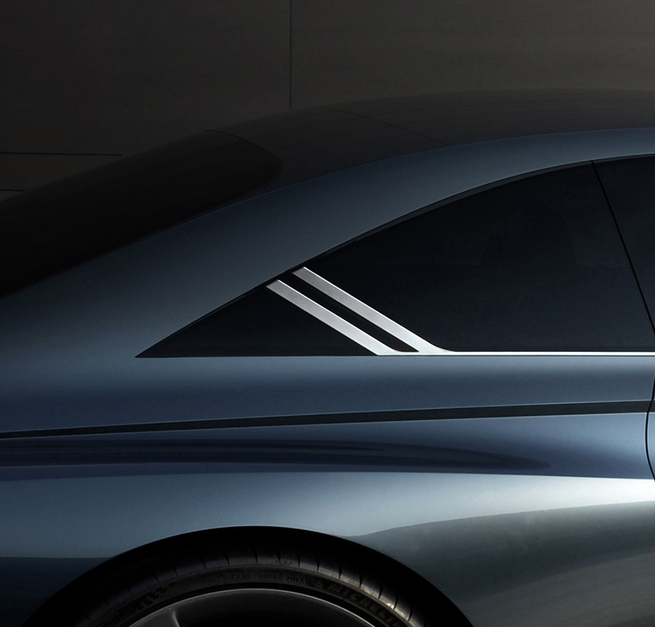 GENESIS X Concept Car DLO GLASS MOLDING