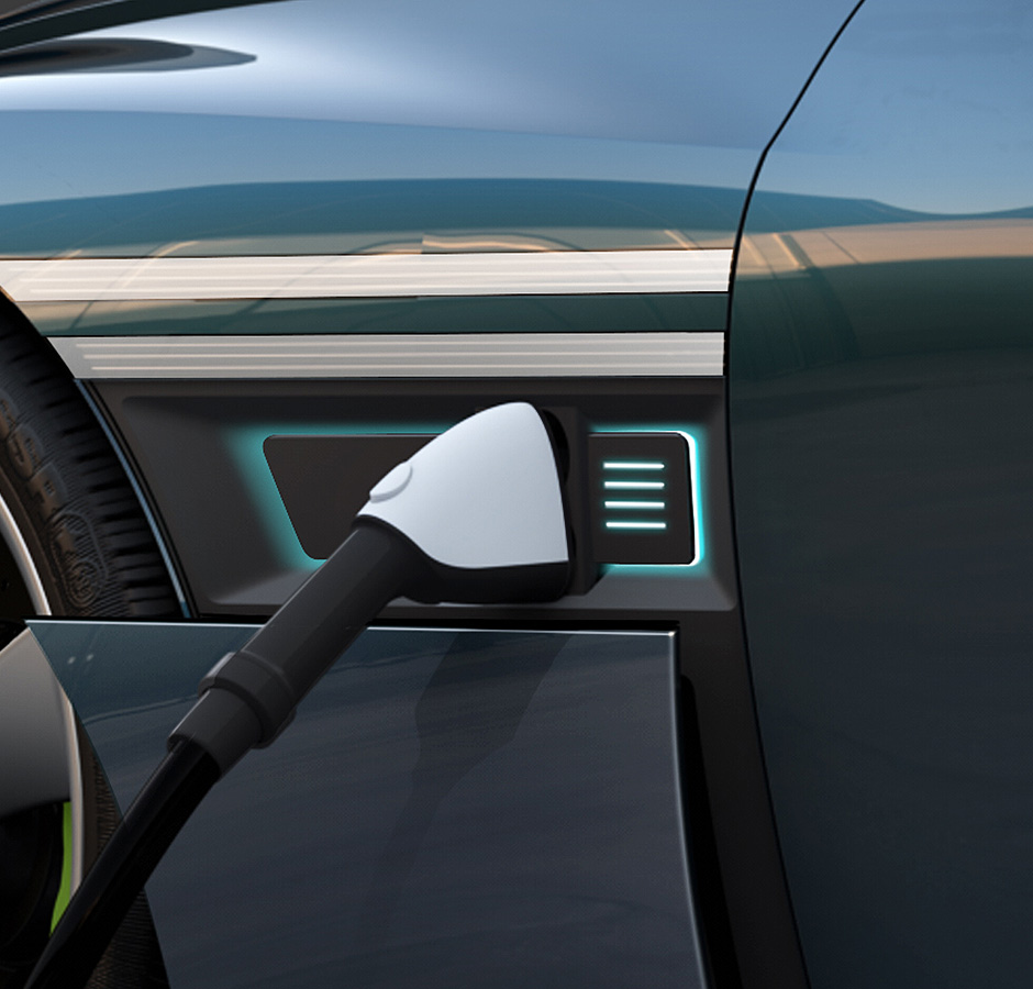 GENESIS X Concept Car Charging Inlet