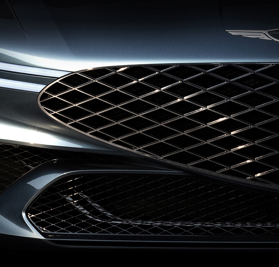 GENESIS X CONCEPT CREST GRILLE