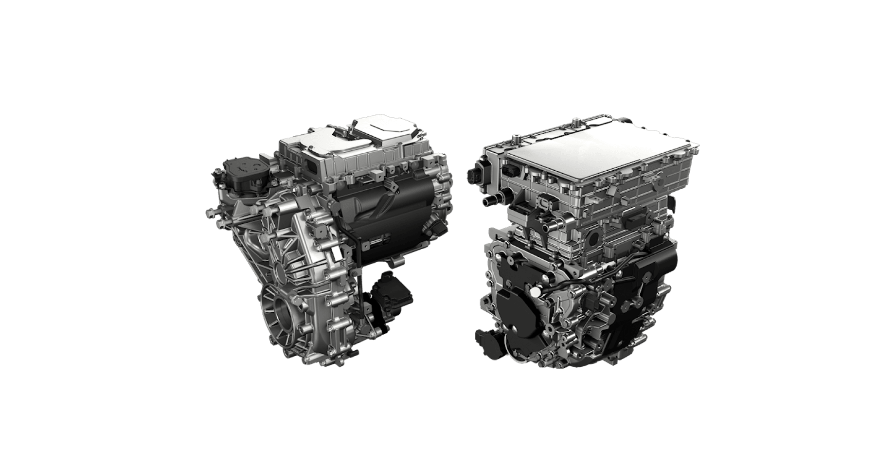  The motor of the Electrified GV70 is shown.