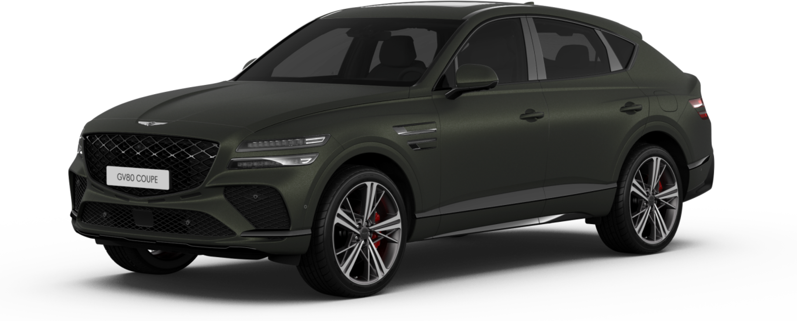 Matte Storr Green GV80 Coupe