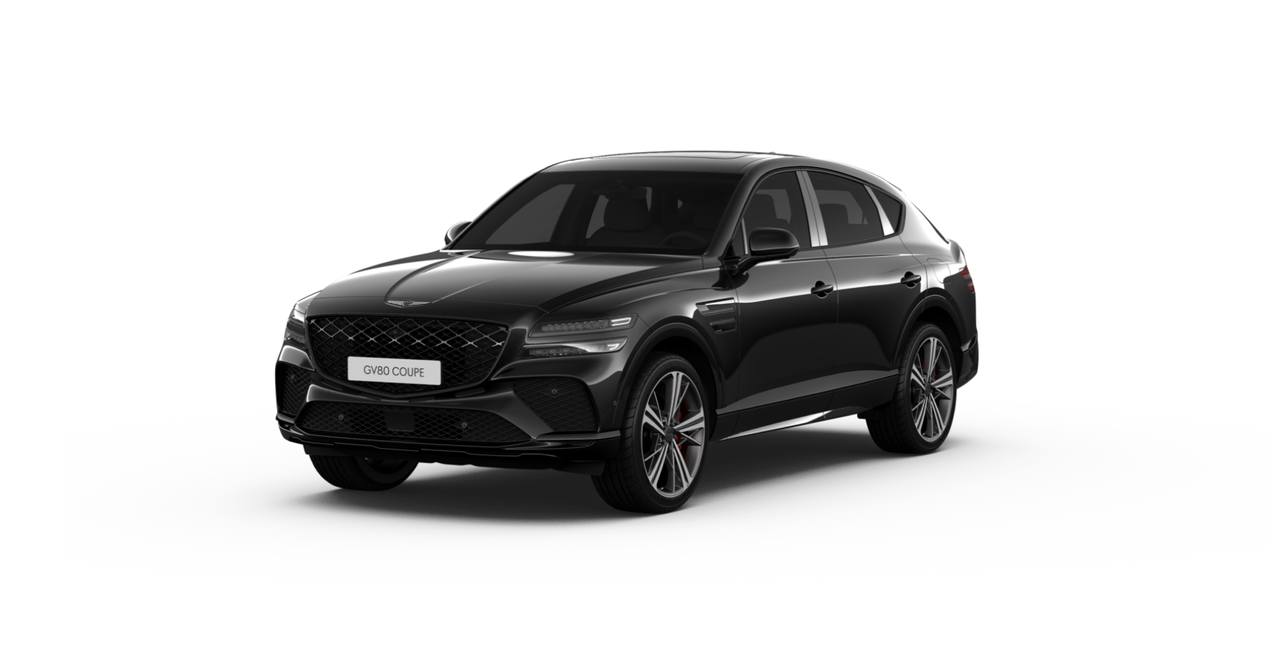 GV80 Coupe exterior in Vik Black
