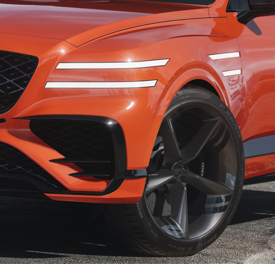 Genesis GV80 Coupe Concept Quad Lamp Image