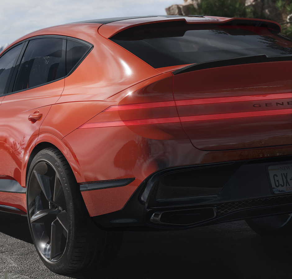 Genesis GV80 Coupe Concept Rear Lamp Image