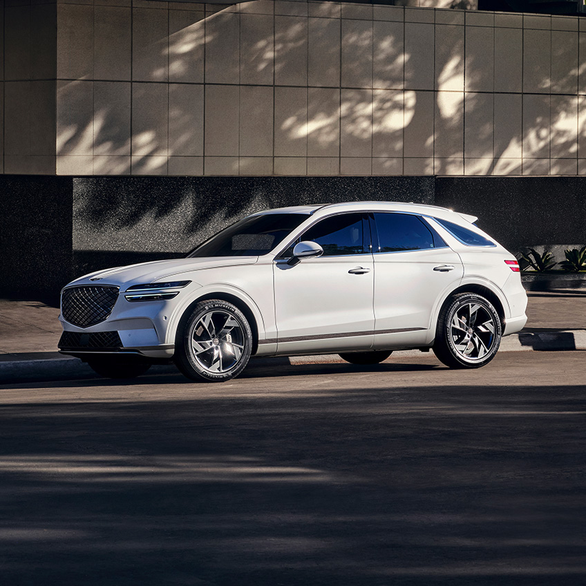 Electrified GV70 side