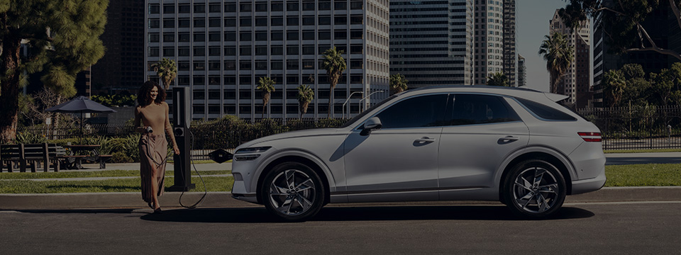 Genesis Electrified GV70 charging image