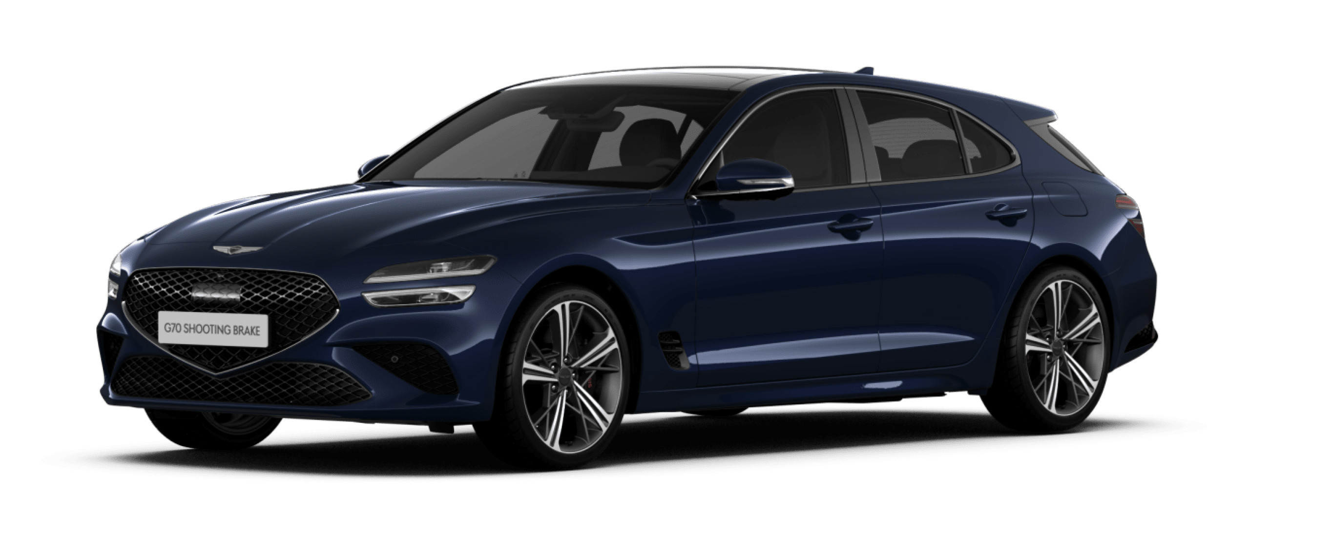 G70 shooting brake Sport Package in glossy Capri Blue