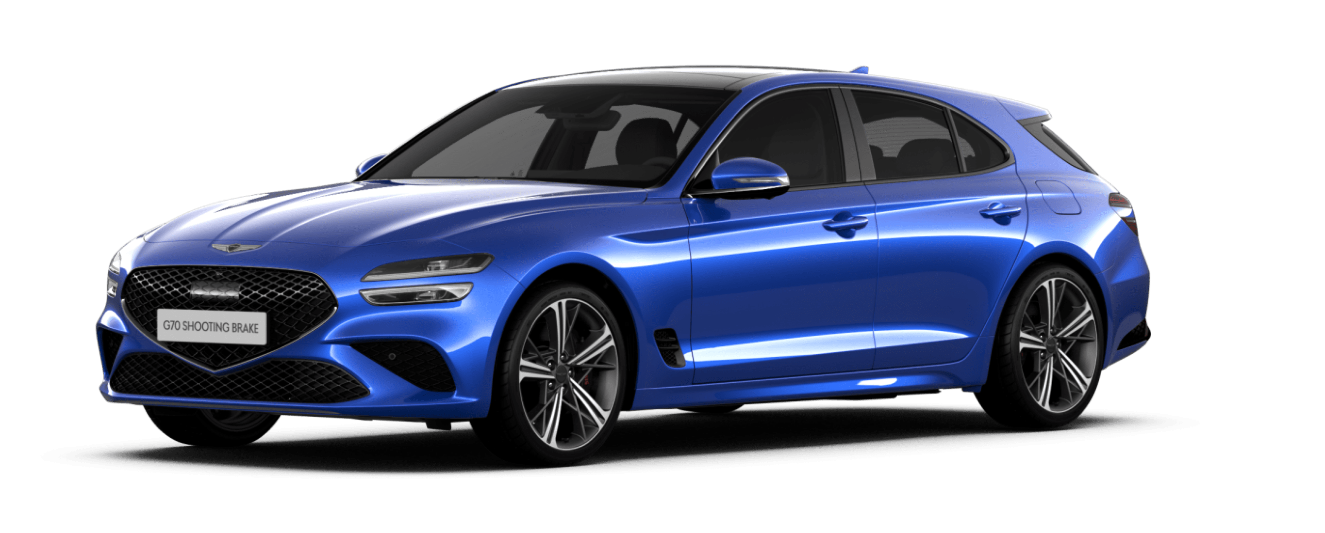 G70 shooting brake Sport Packagel in glossy Kawah Blue