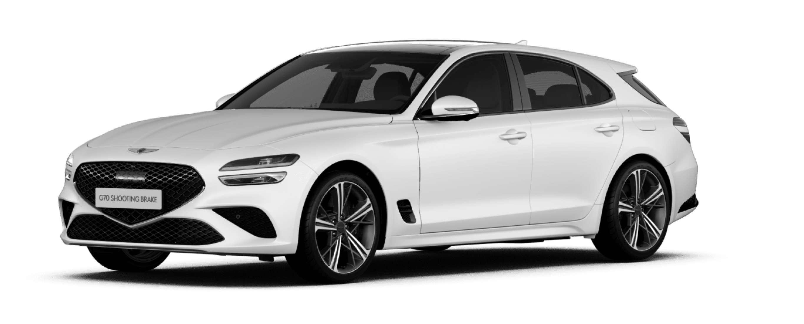 G70 shooting brake Sport Package in matte Verbier White