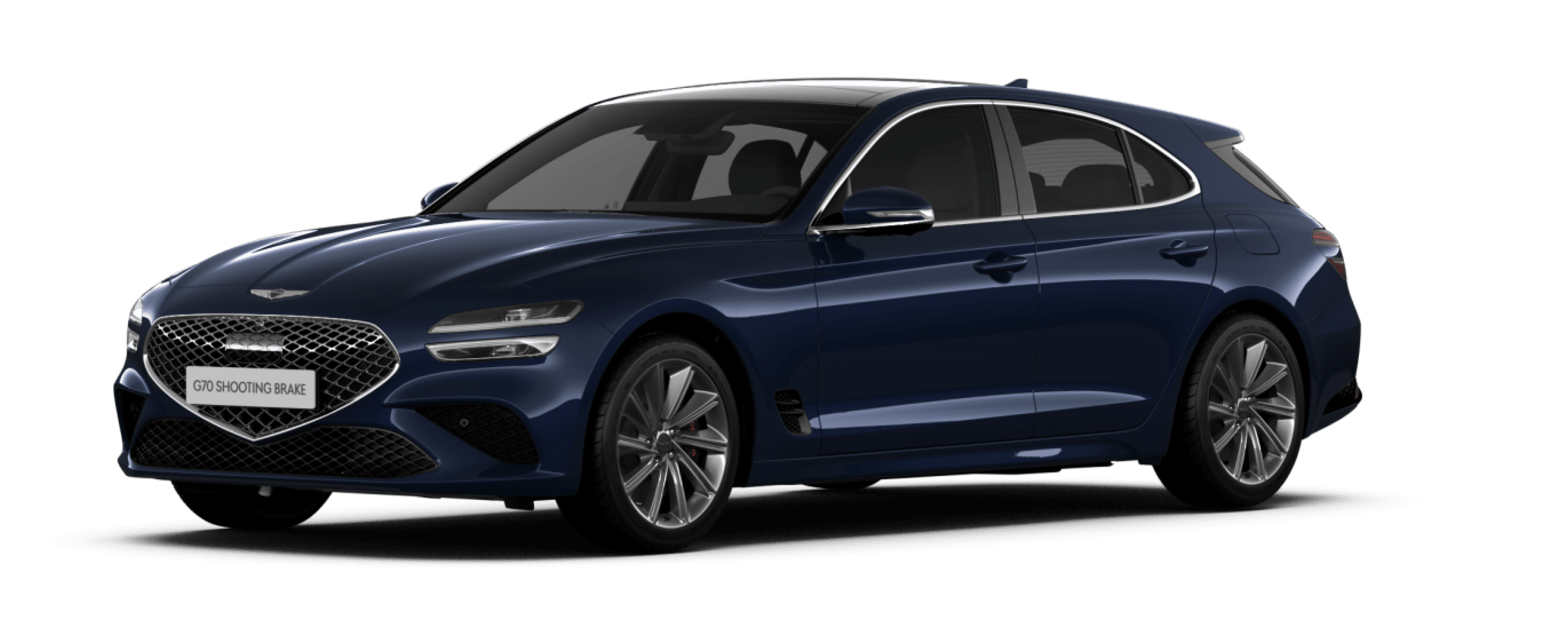 G70 shooting brake Standard Model in glossy Capri Blue