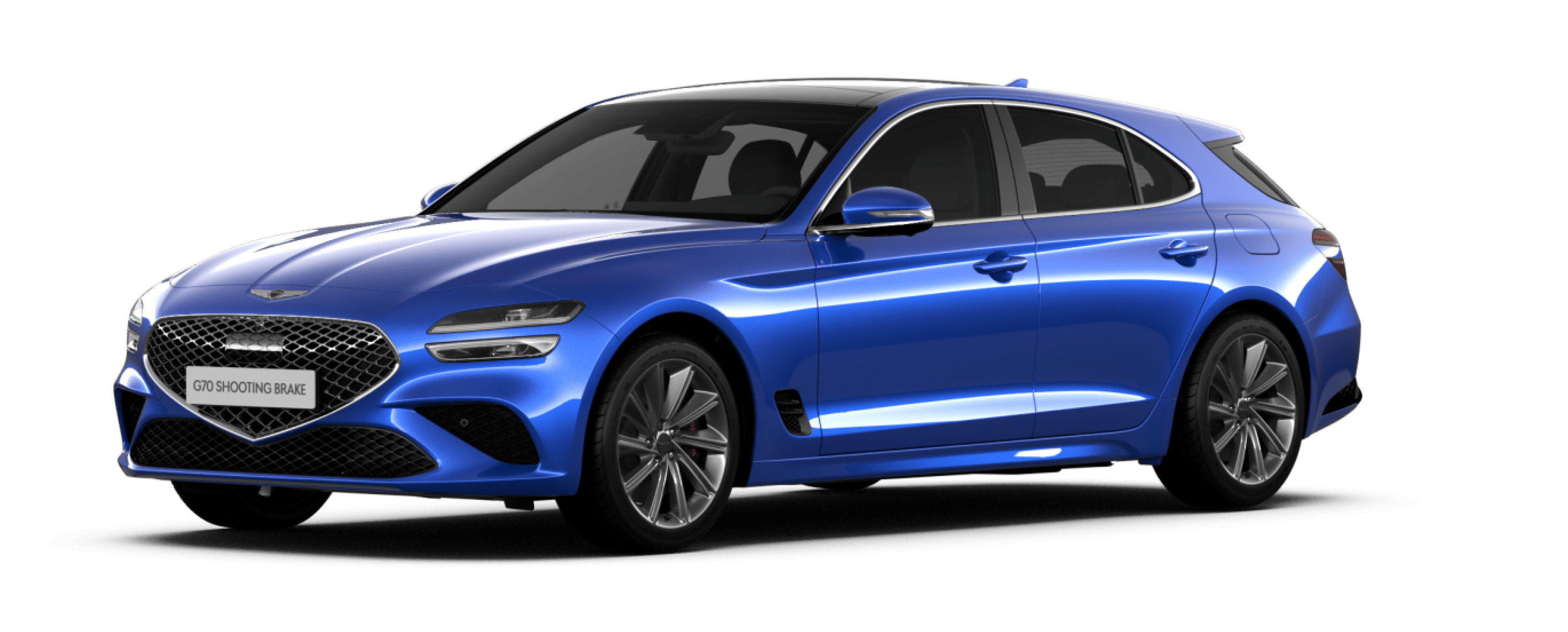 G70 shooting brake Standard Model in glossy Kawah Blue