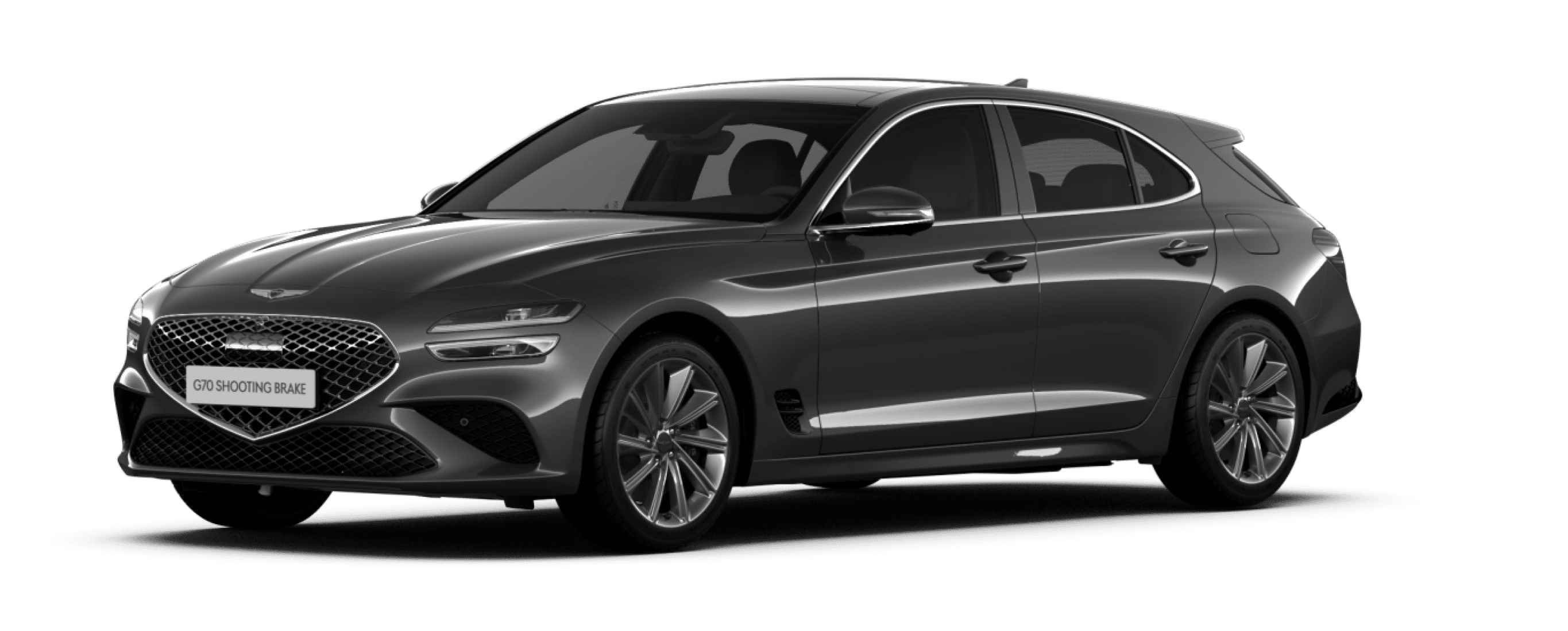 G70 shooting brake Standard Model in glossy Makalu Gray