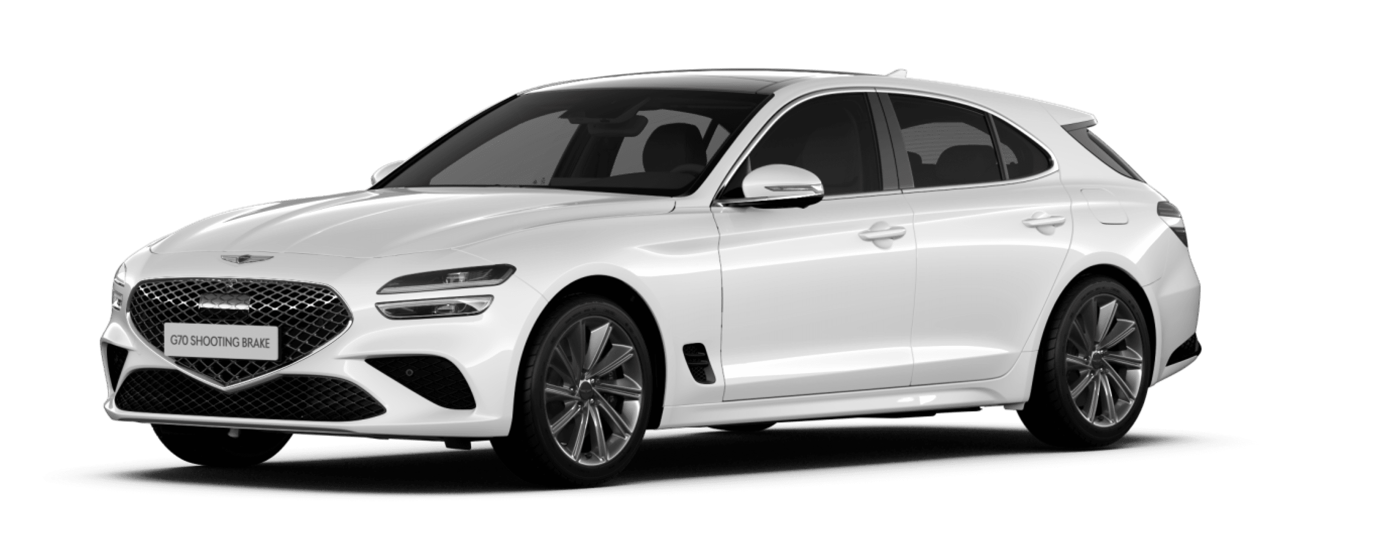 G70 shooting brake Standard Model in glossy Uyuni White