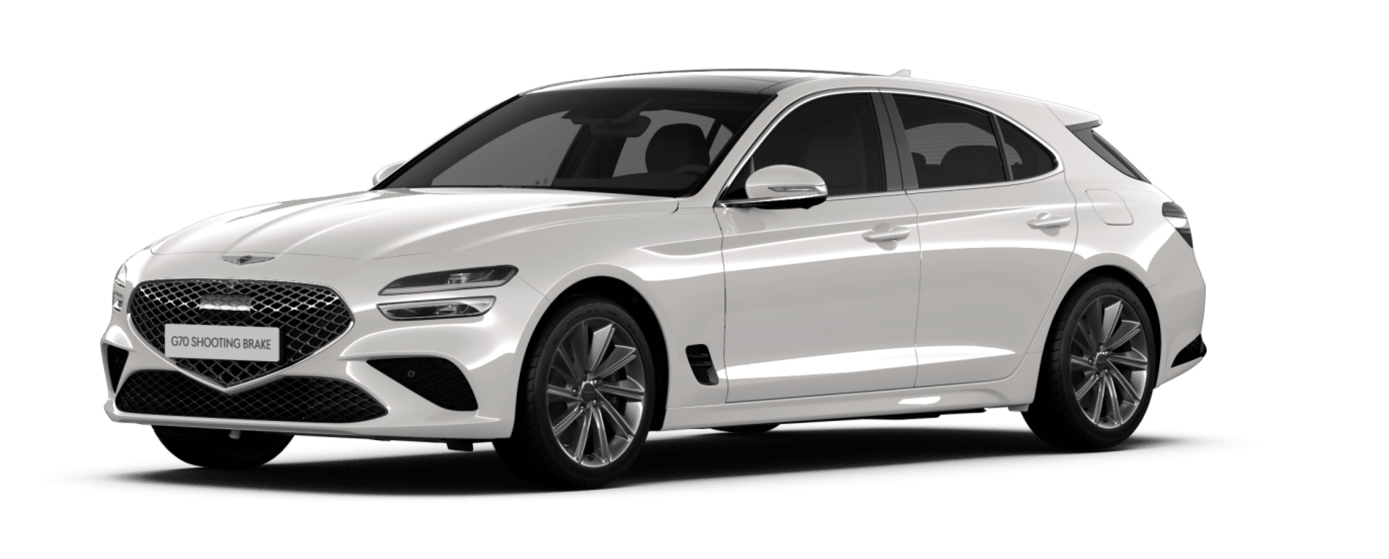 G70 shooting brake Standard Model in glossy Vatna Gray