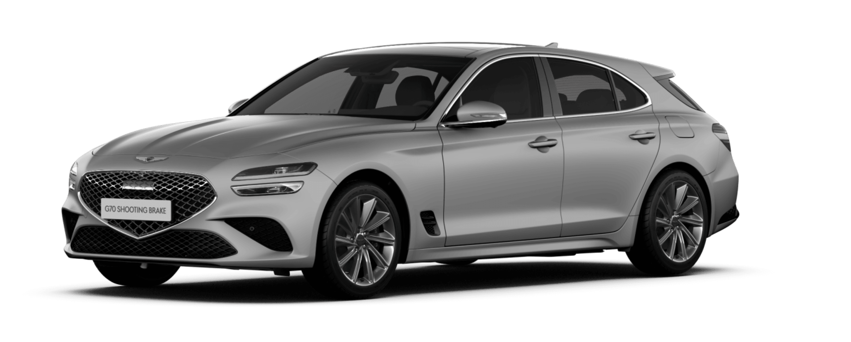 G70 shooting brake Standard Model in matte Bond Silver