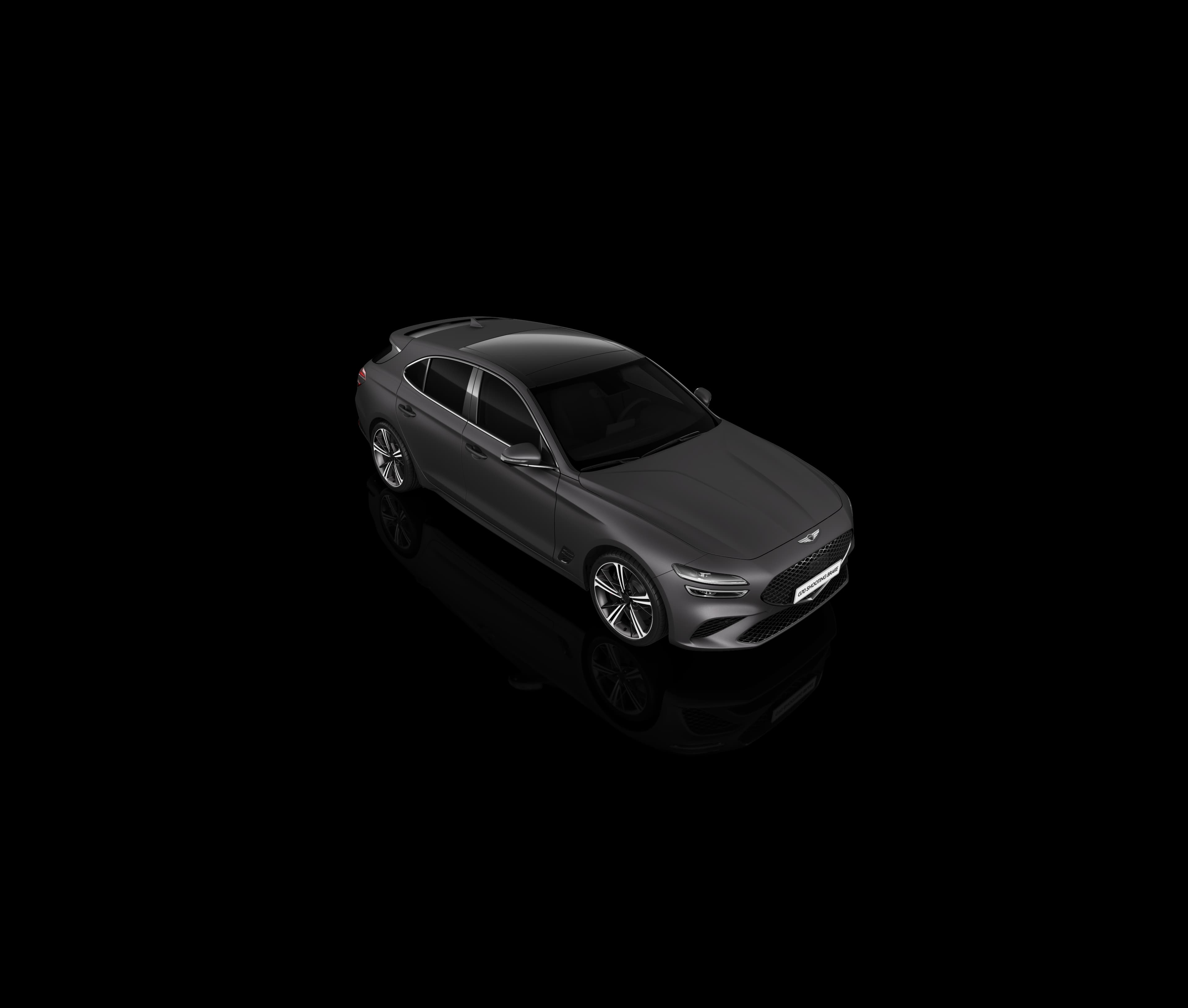 The G70 Shooting Brake Sports model in Vik Black,  AWD model.