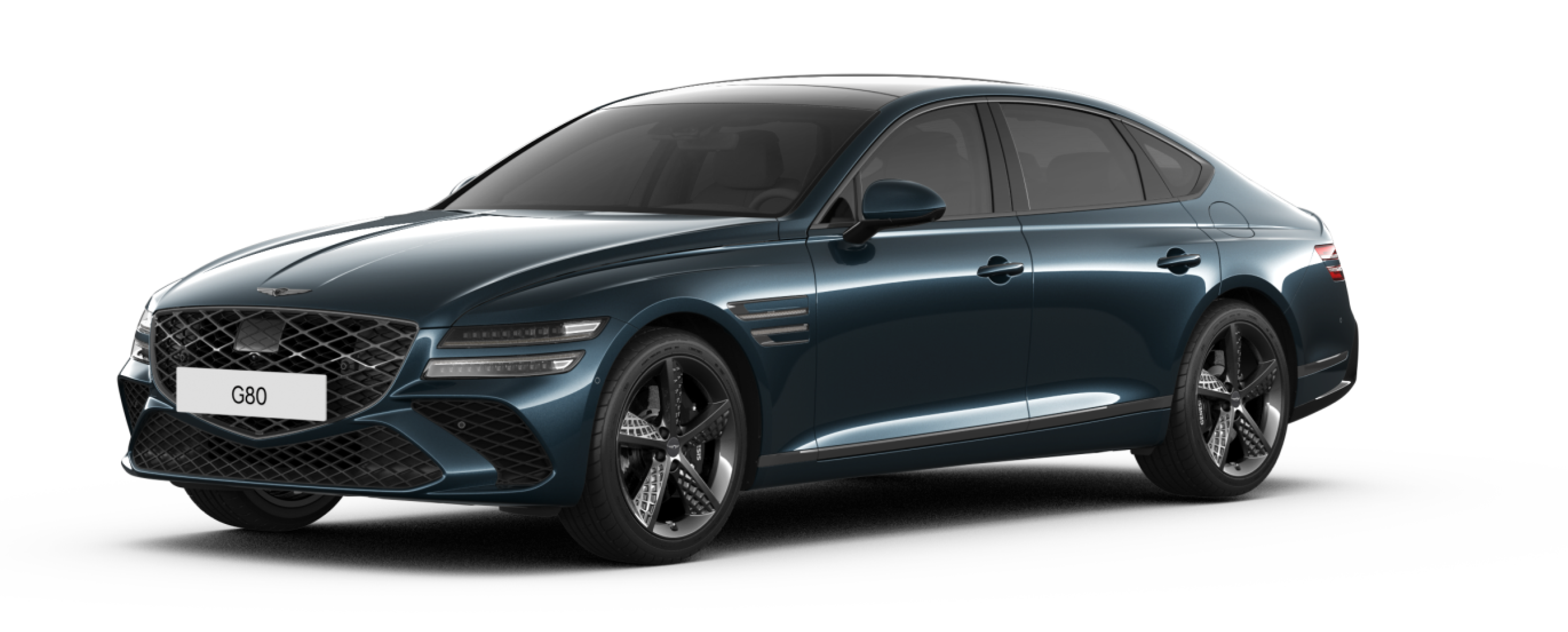 G80 Sport Model in glossy Tasman Blue