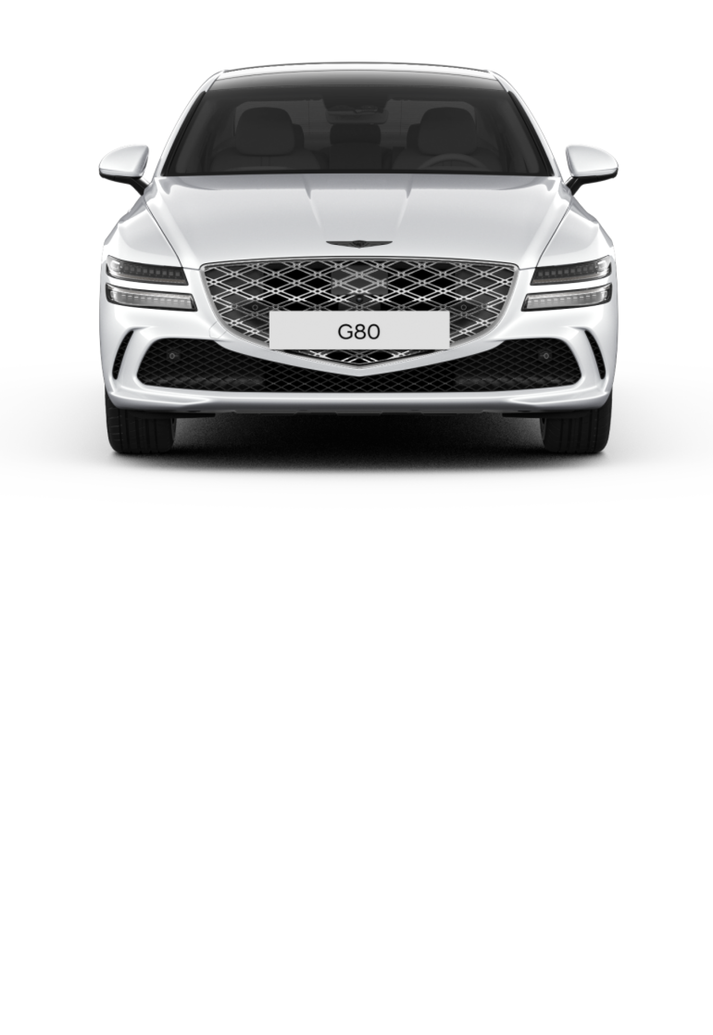 Uyuni White G80 standard model seen from the front.