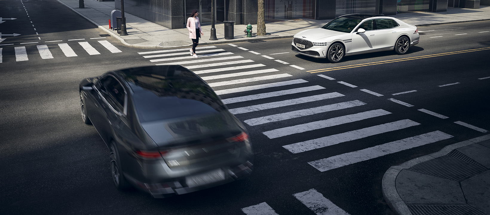 Genesis G90 Forward Collision-Avoidance Assist