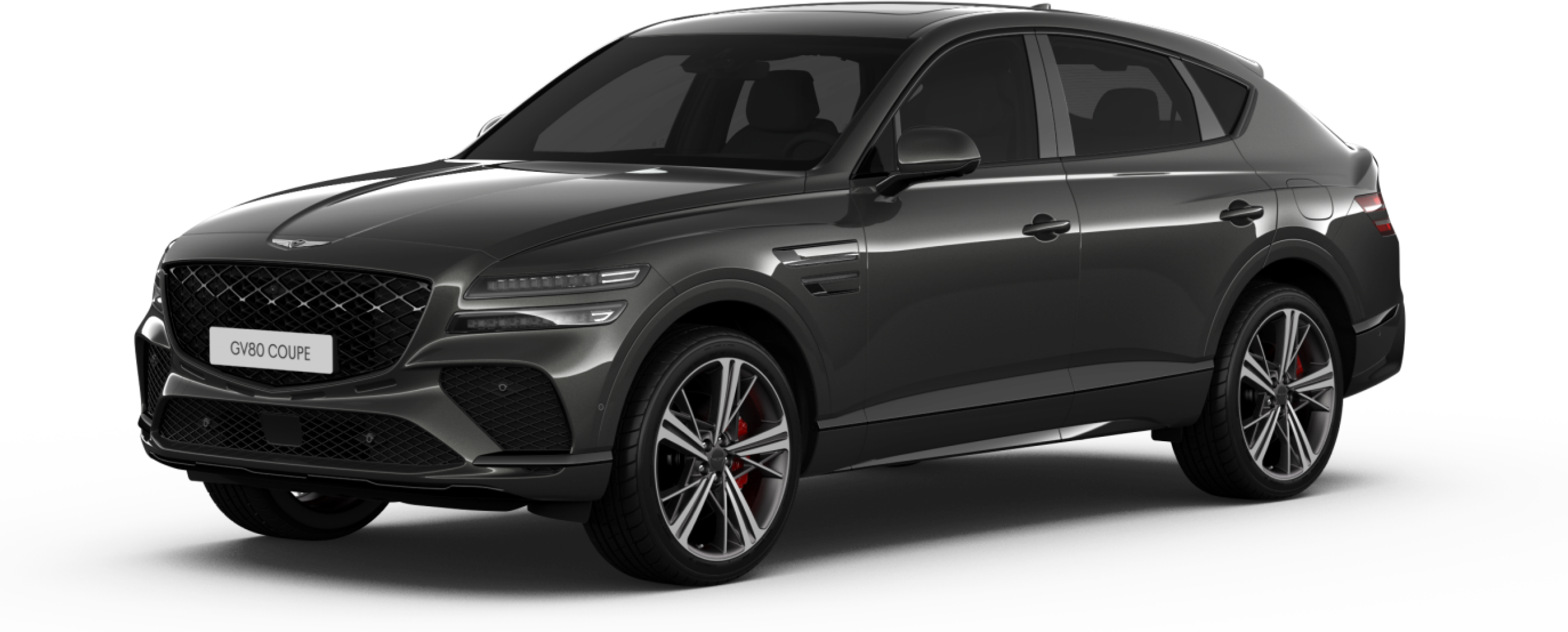 Glossy Makalu Gray GV80 Coupe