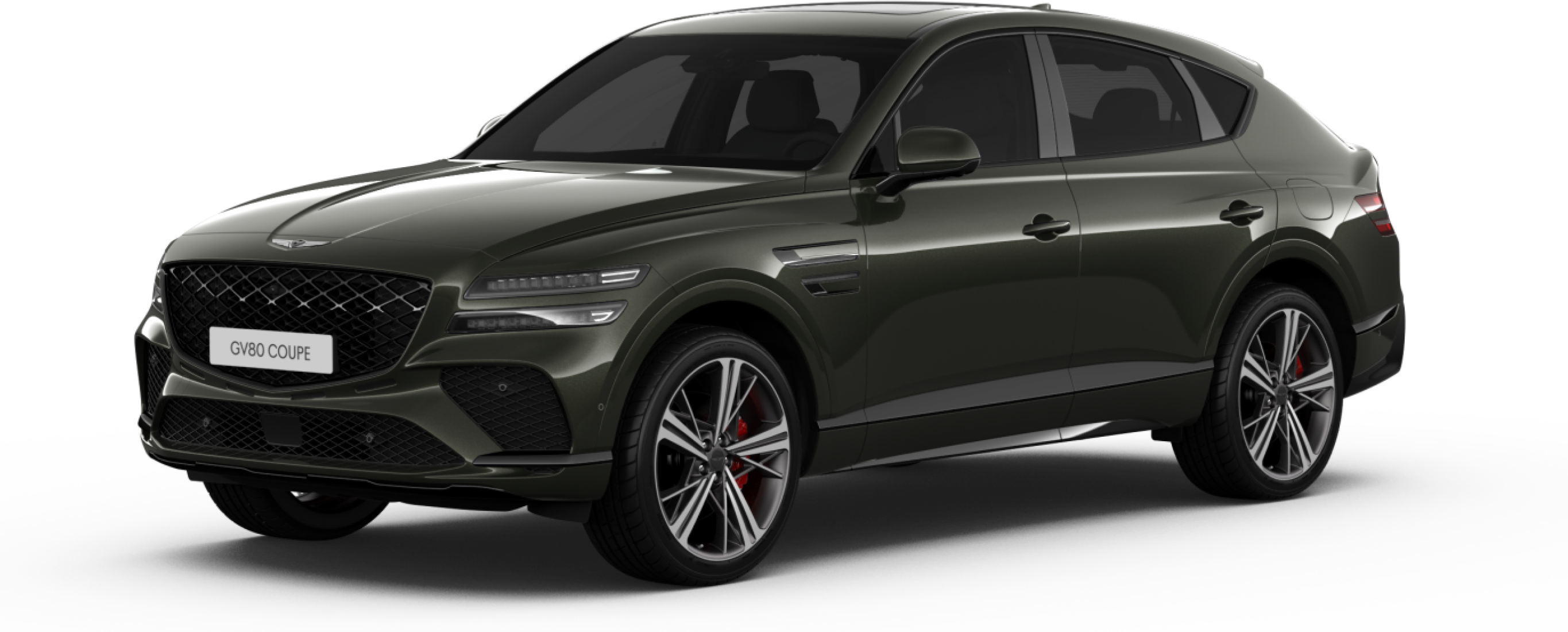 Glossy Storr Green GV80 Coupe