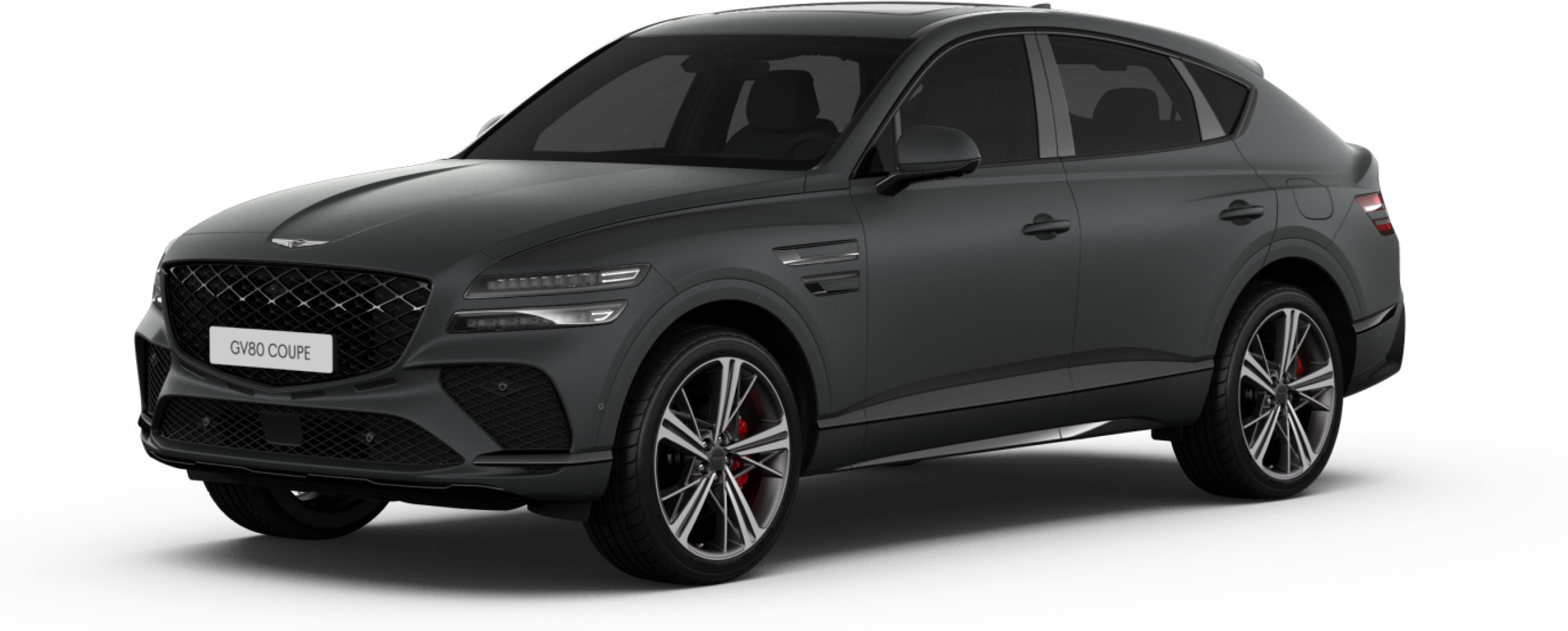 Matte Makalu Gray GV80 Coupe